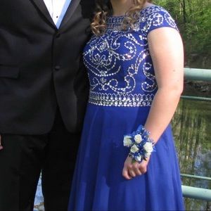 Royal Blue Prom Dress